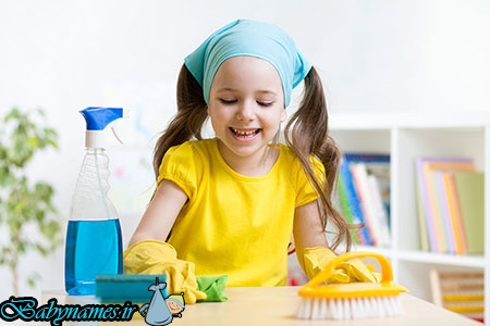 چگونه می‌توان به کودک در کارهای منزل مسوولیت داد؟