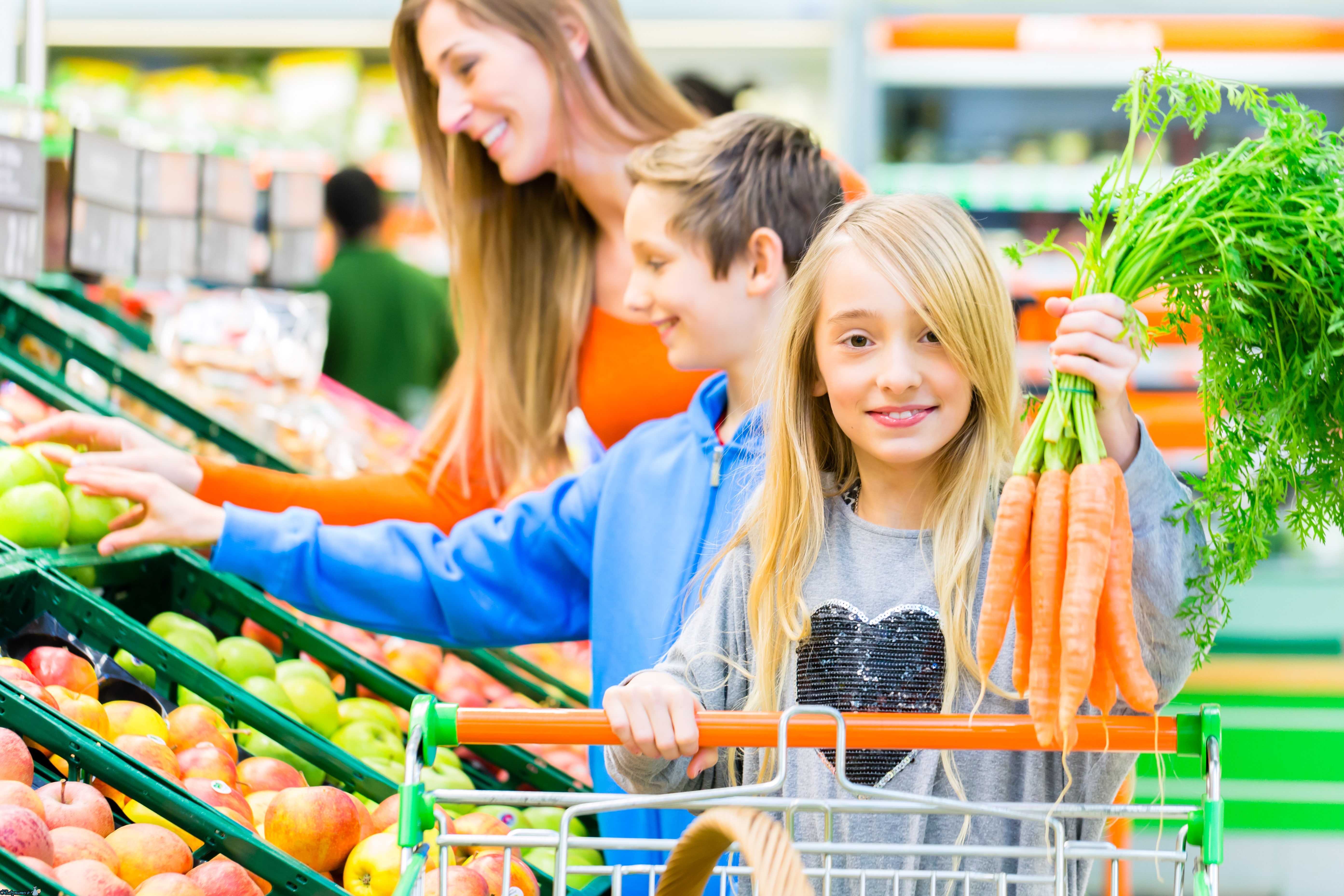 روش های راحت جهت خرید مواد غذایی بافایده جهت کودکان