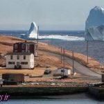 مشاهده توده یخ عظیم در سواحل کانادا